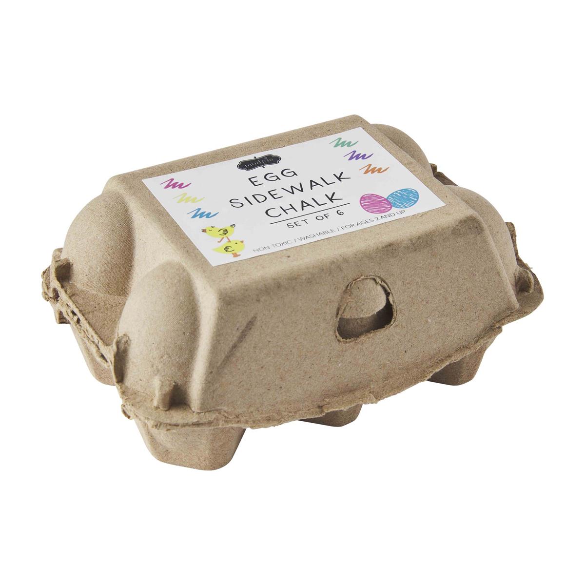 Mud Pie Sidewalk Chalk - Eggs (Set of 6 Pieces)-MUD PIE-Little Giant Kidz