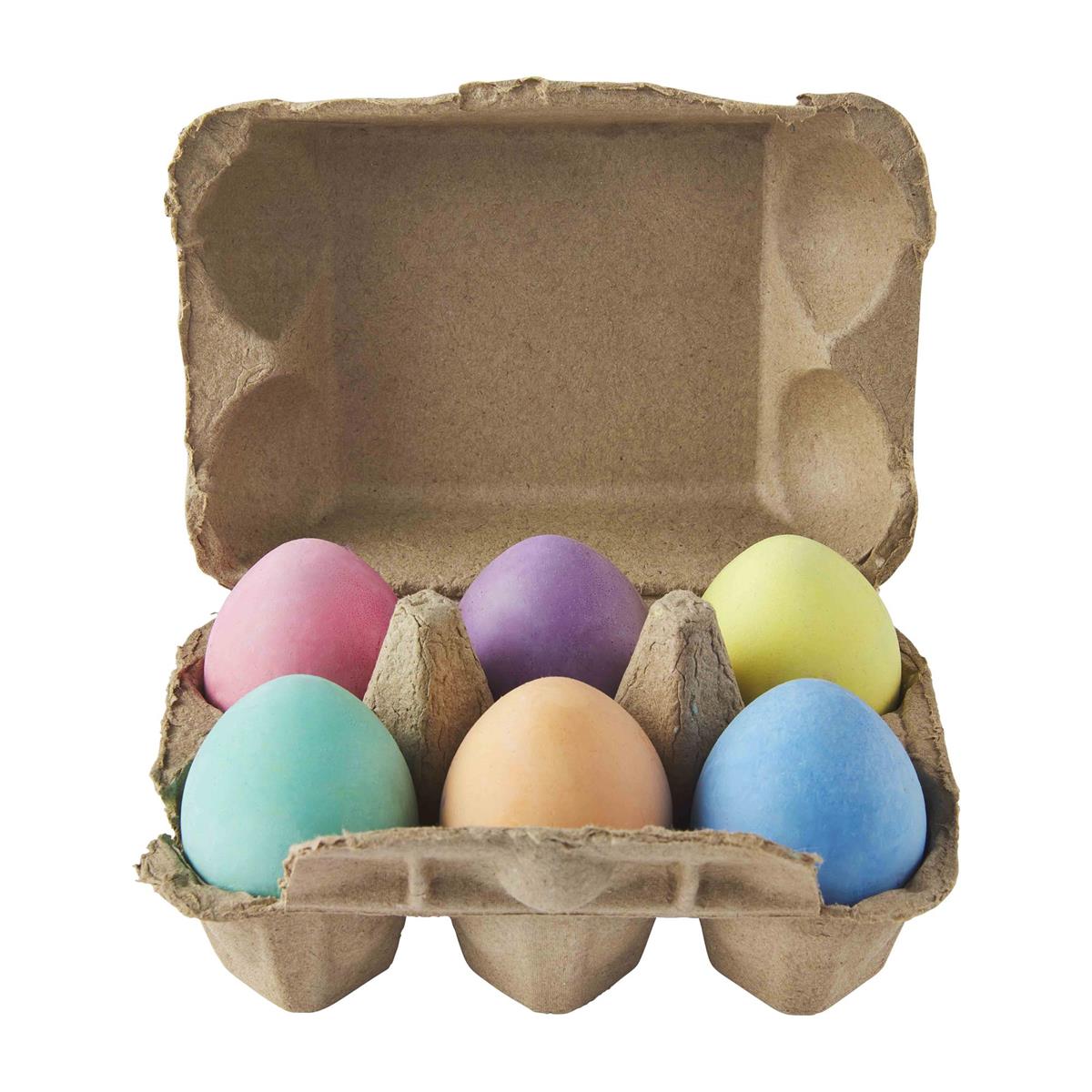 Mud Pie Sidewalk Chalk - Eggs (Set of 6 Pieces)-MUD PIE-Little Giant Kidz