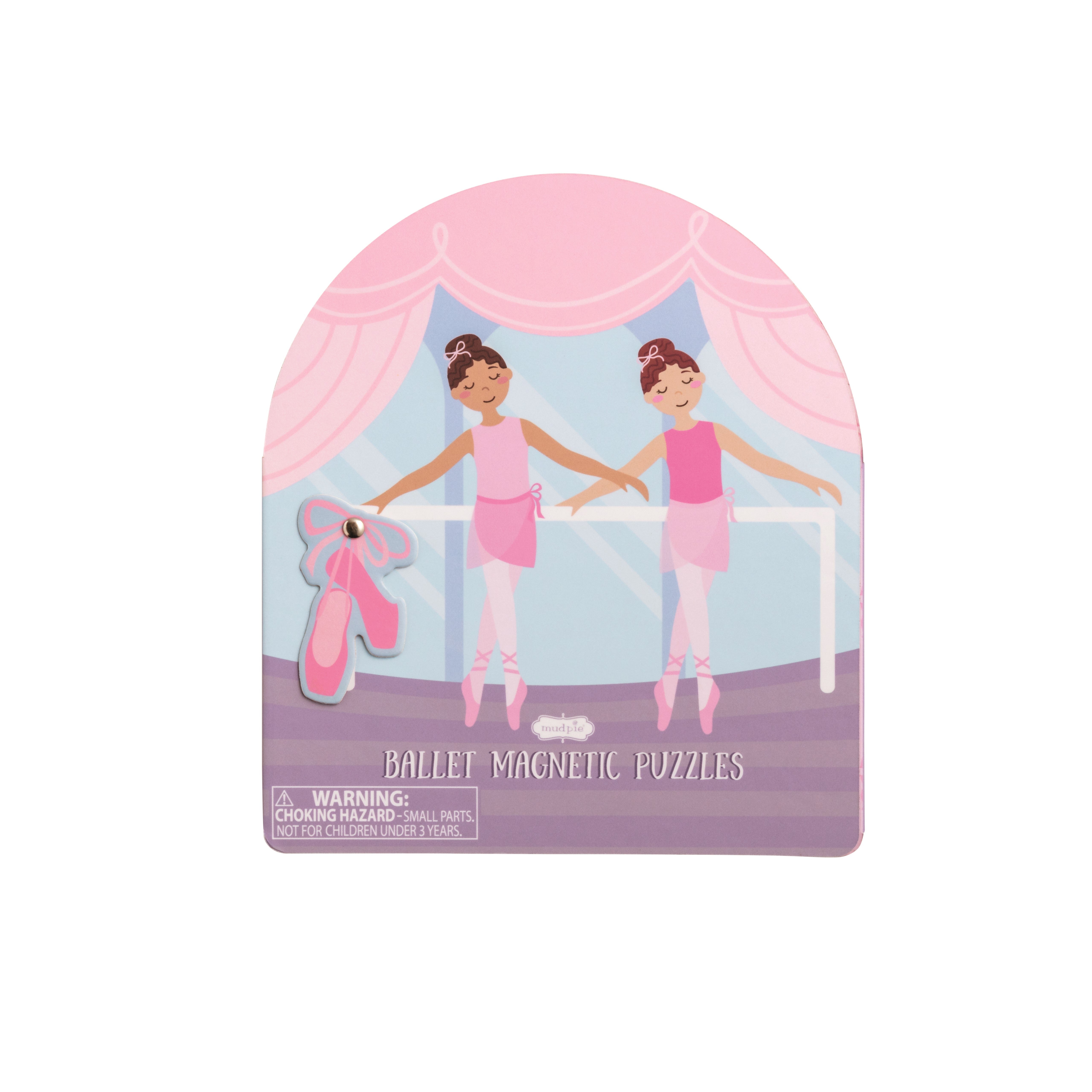 Mud Pie Studio Ballet Magnetic Puzzle Book-MUD PIE-Little Giant Kidz