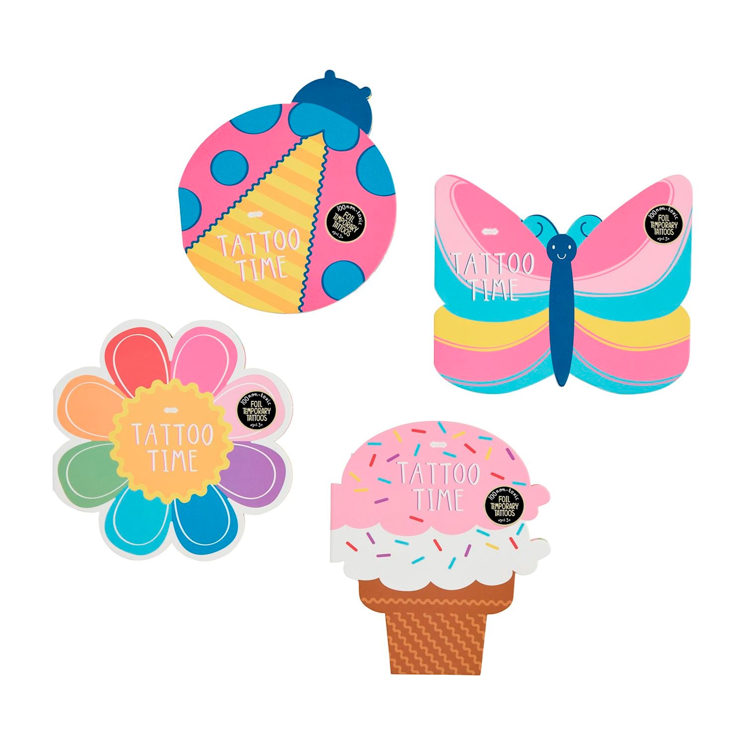 Mud Pie Tattoo Books- Girl-MUD PIE-Little Giant Kidz