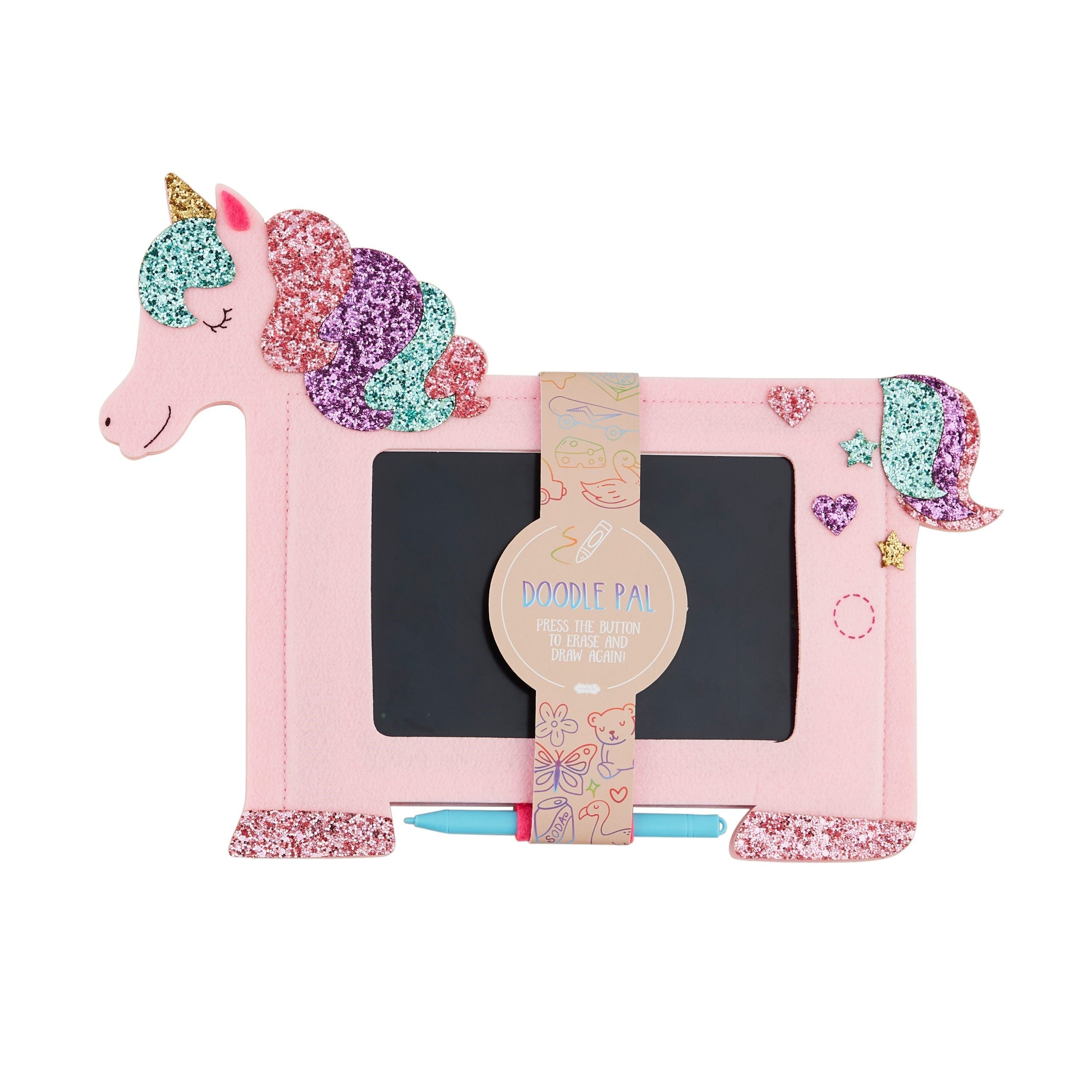 Mud Pie Unicorn Felt Doodle Pad-MUD PIE-Little Giant Kidz