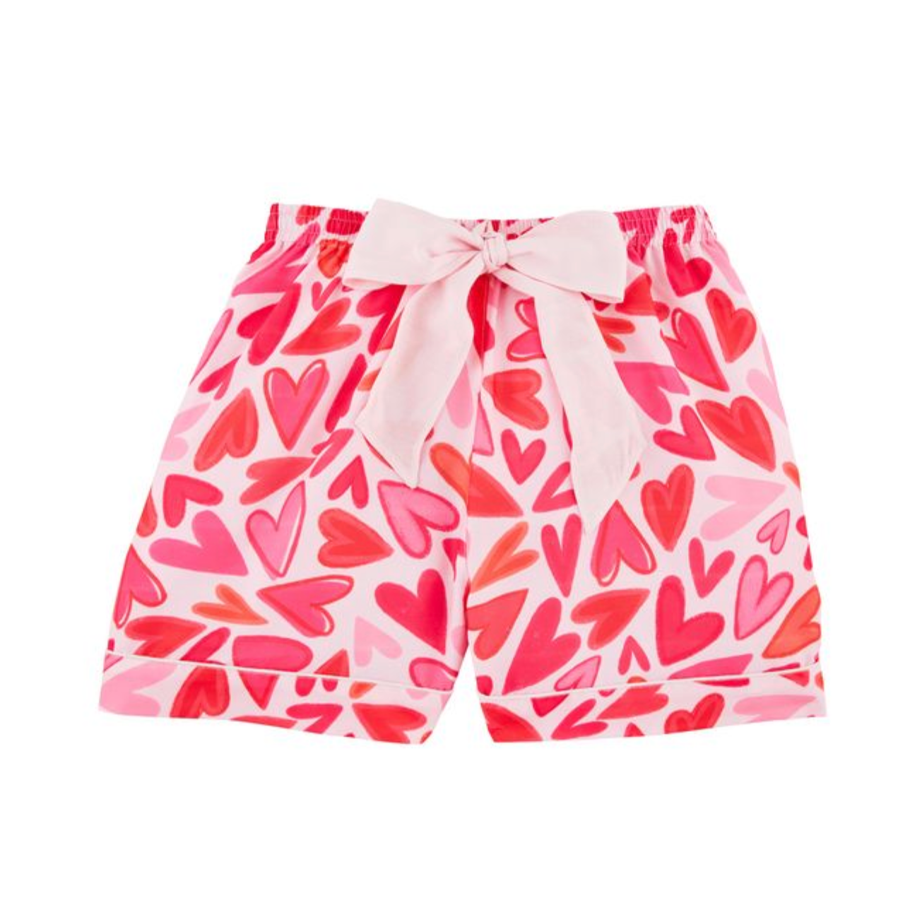 Mud Pie Women's Valentine Pajama Shorts-MUD PIE-Little Giant Kidz
