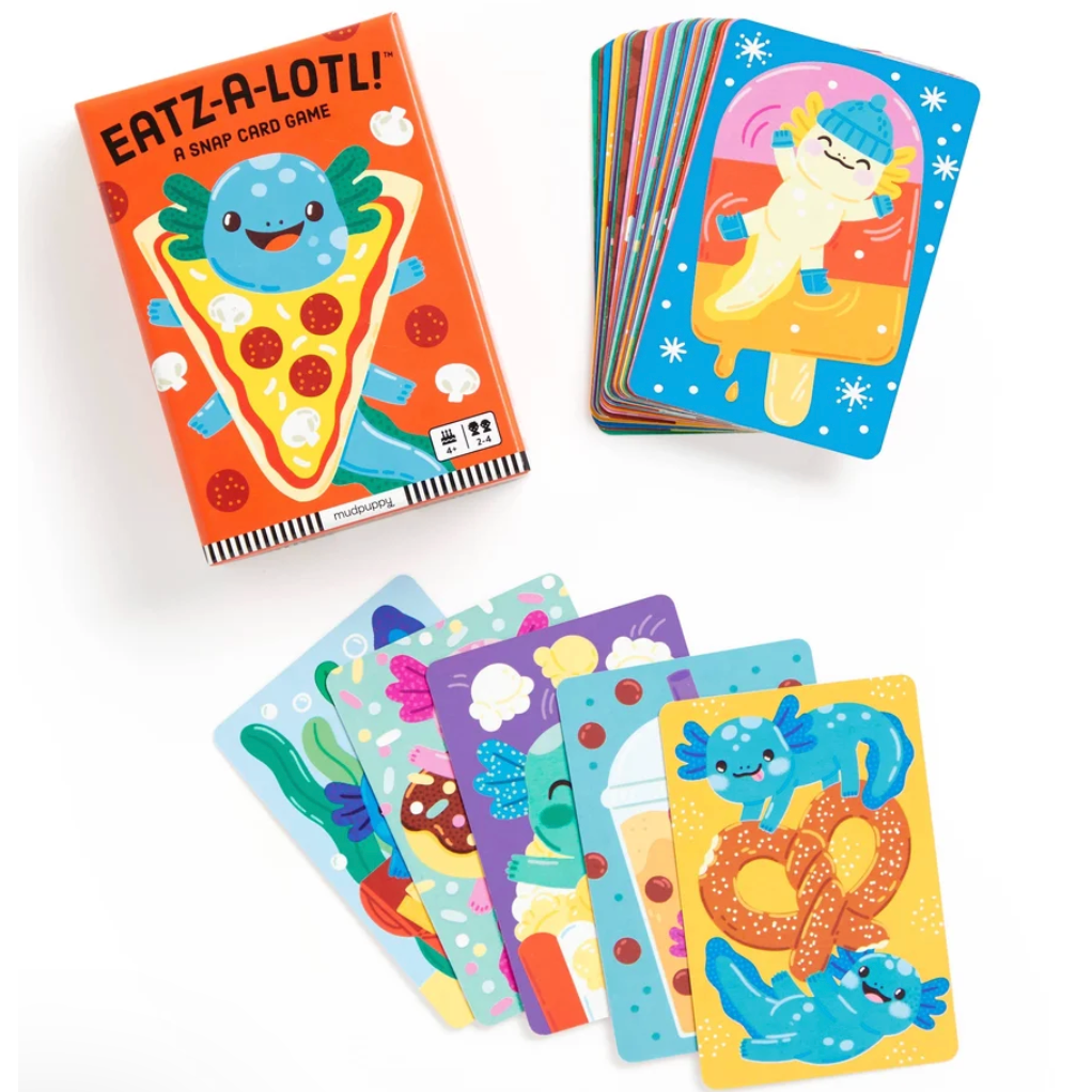 Mudpuppy Eatz-a-lotl Card Game-MUDPUPPY-Little Giant Kidz