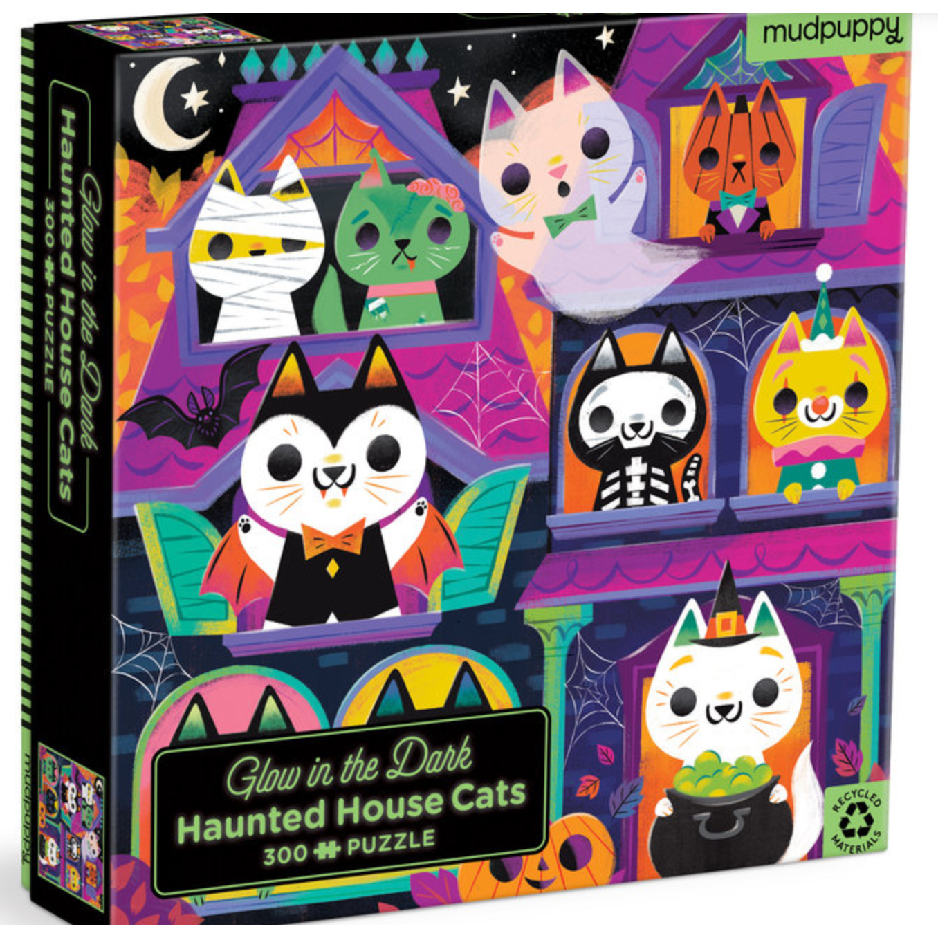 Mudpuppy Haunted House Puzzle-MUDPUPPY-Little Giant Kidz