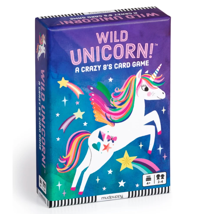Mudpuppy Wild Unicorn Card Game-MUDPUPPY-Little Giant Kidz