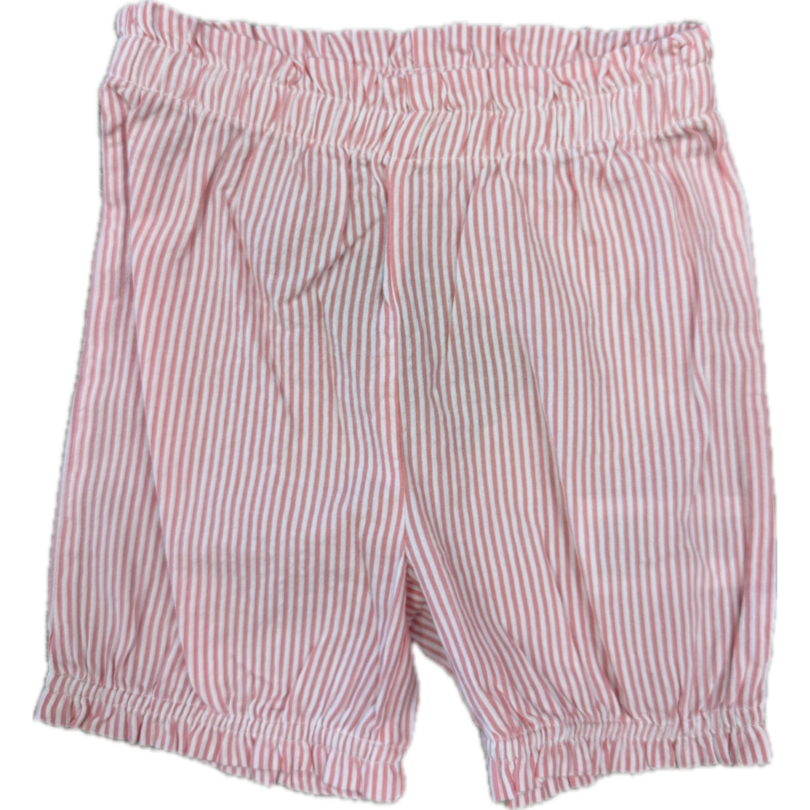 Müsli Baby Seersucker Stripe Bloomers- Balsam Cream & Bubblegum-Müsli Green Cotton Group-Little Giant Kidz