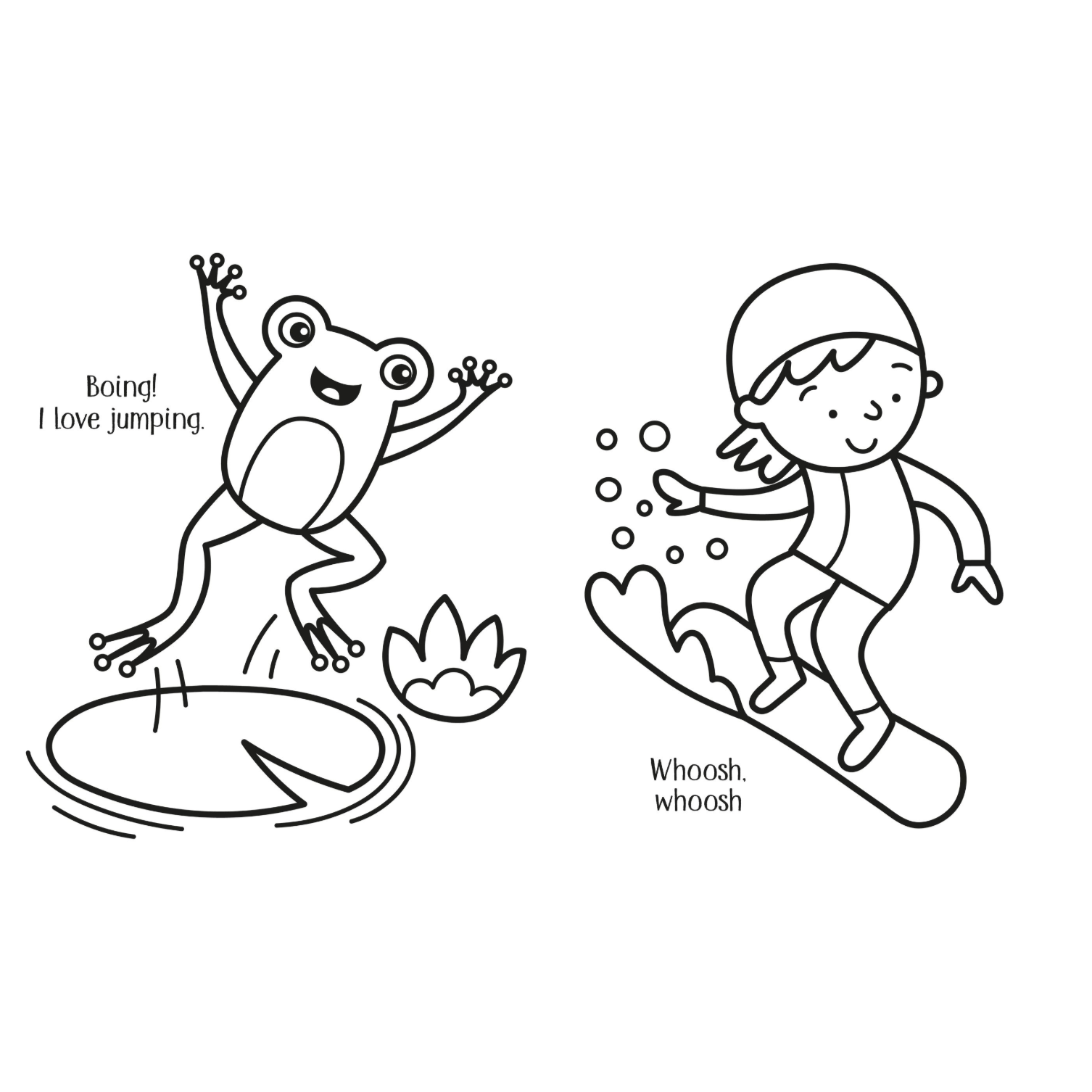 My Big Happy Coloring Book-HARPER COLLINS PUBLISHERS-Little Giant Kidz