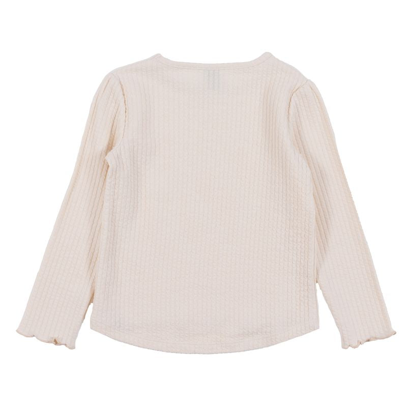 NANÖ Long Sleeve T-Shirt Placement-Ivory-NORUK-Little Giant Kidz