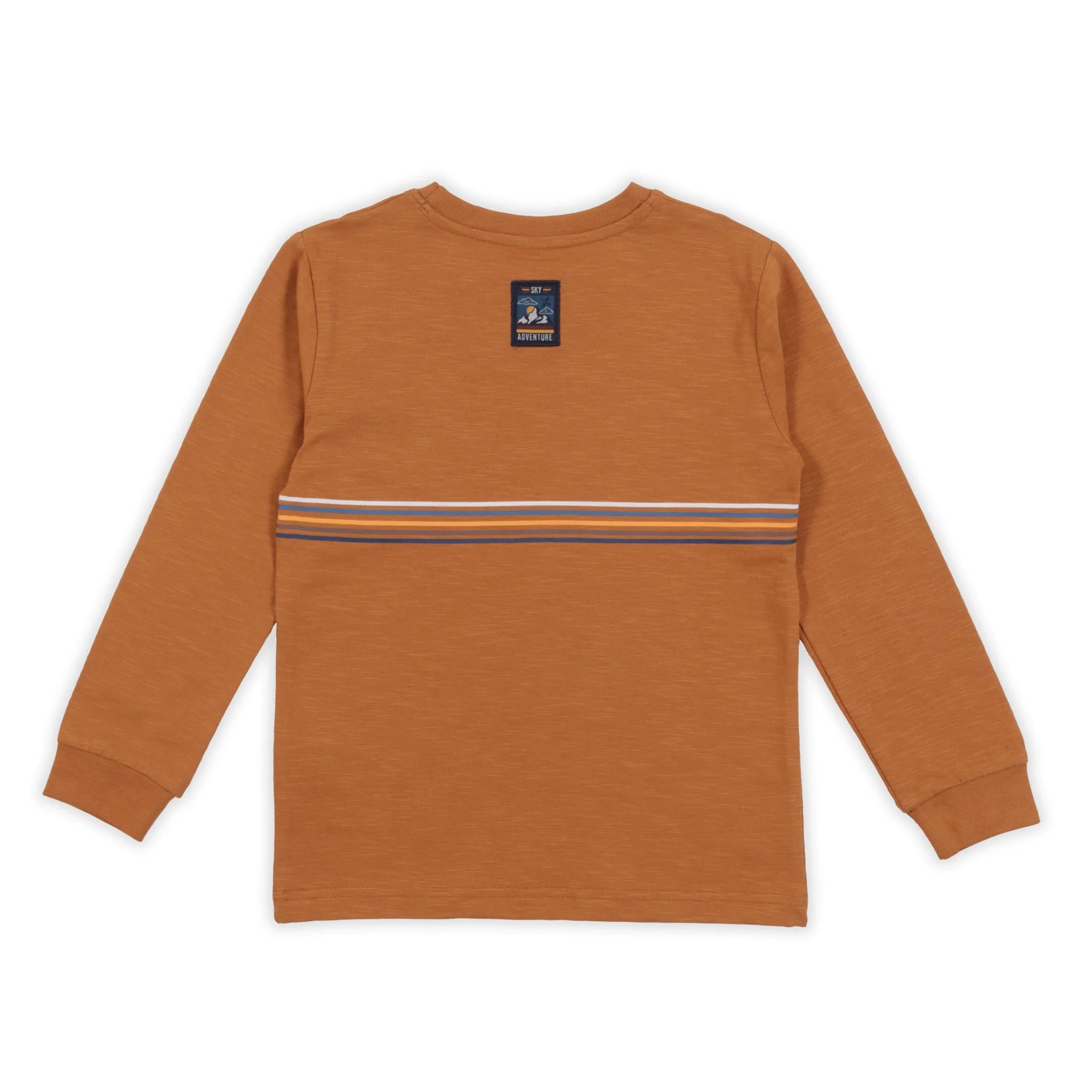 NANÖ Mustard Adventure Long Sleeve Tee-NORUK-Little Giant Kidz