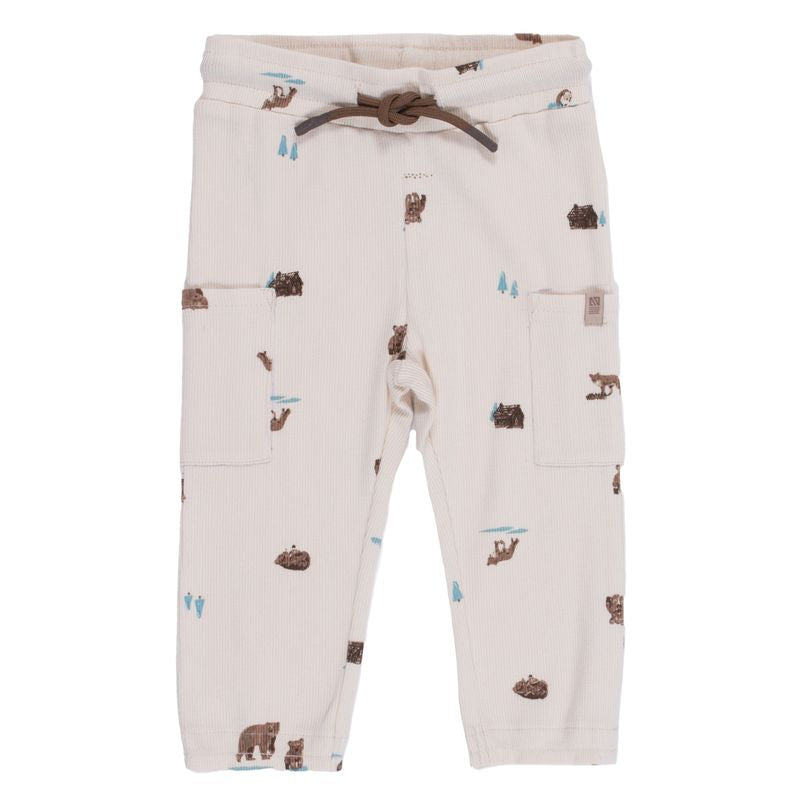 NANÖ Two-Piece T-Shirt Set- Brown-NORUK-Little Giant Kidz