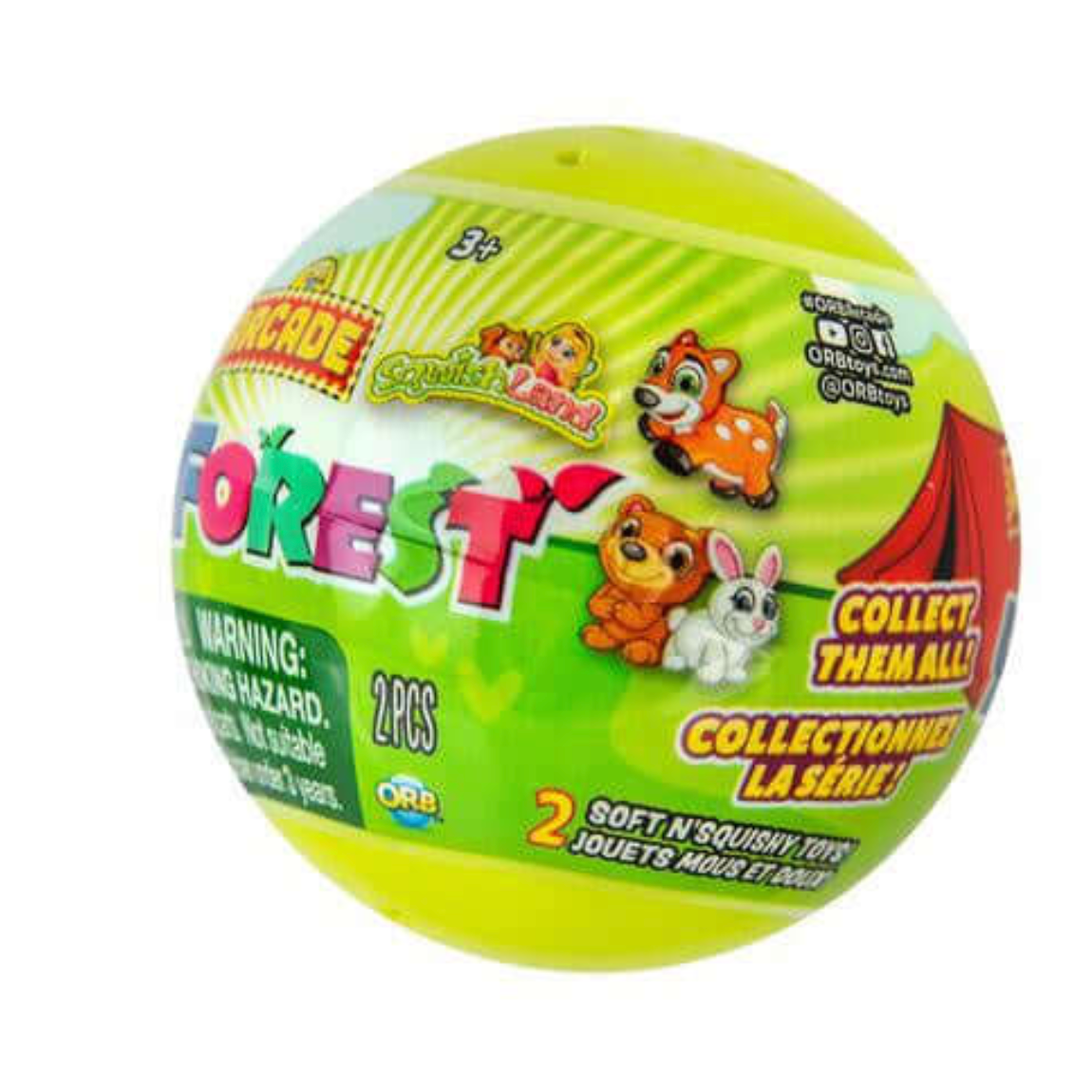 ORB Arcade Capsules Sqwishland Forest - Assorted