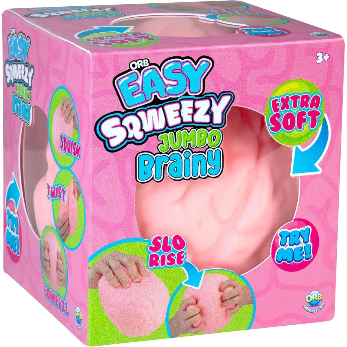 ORB TOYS Easy Sqweezy Jumbo Brainy-ORB TOYS-Little Giant Kidz