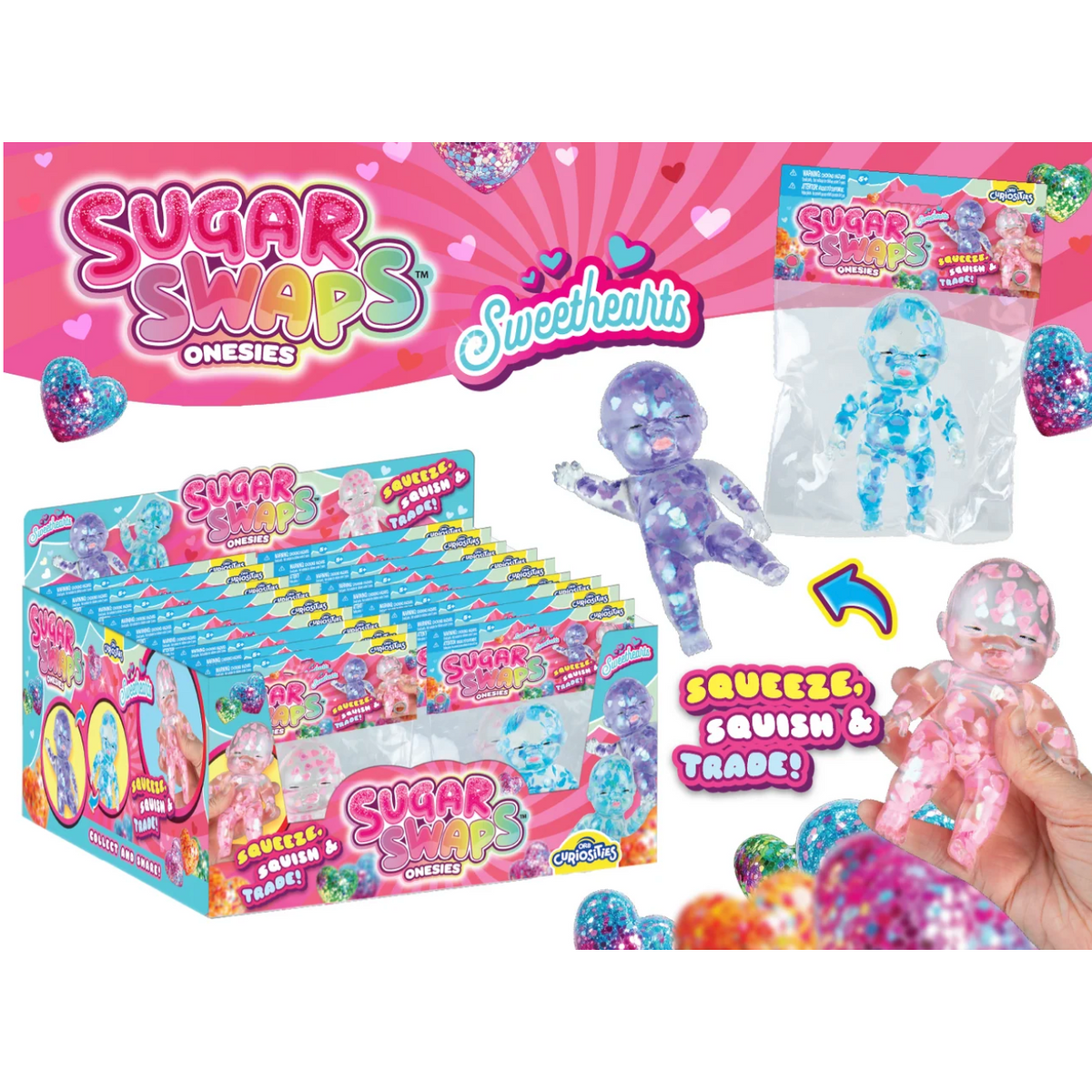 ORB TOYS Sugar Swaps Onesies Sweethearts-ORB TOYS-Little Giant Kidz