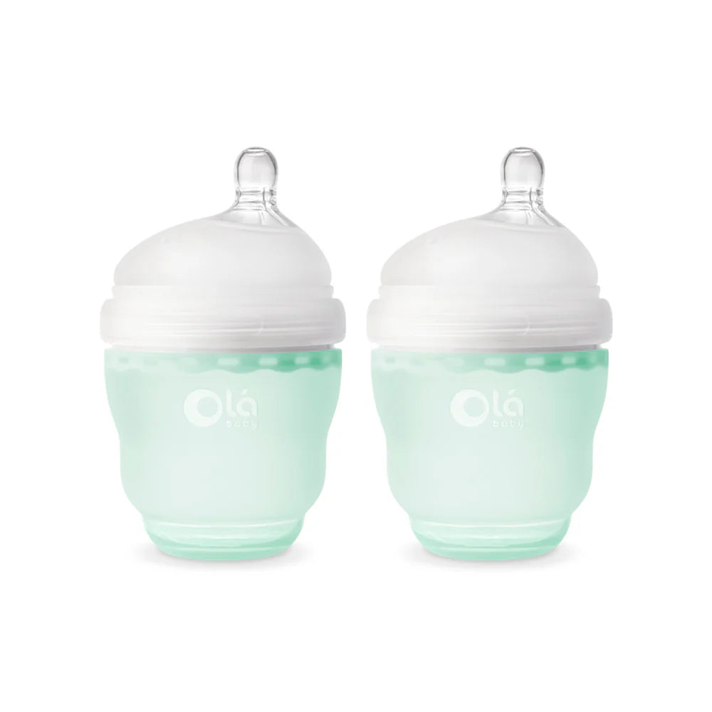 Ola Baby GentleBottle Mint 4oz (2-Pack)-OLA BABY-Little Giant Kidz