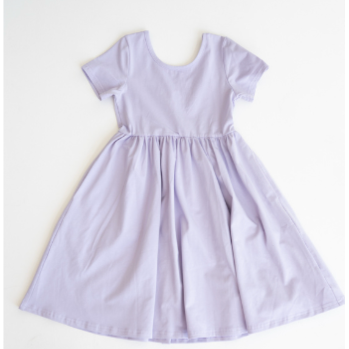 Ollie Jay Day Dress- Lavender-Ollie Jay-Little Giant Kidz