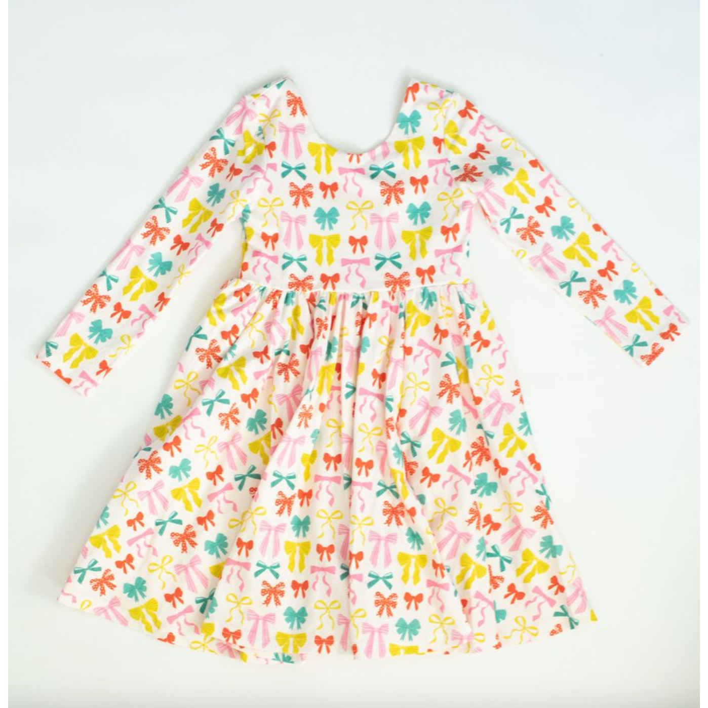 Ollie Jay Gwendolyn Dress- Holiday Bows-Ollie Jay-Little Giant Kidz