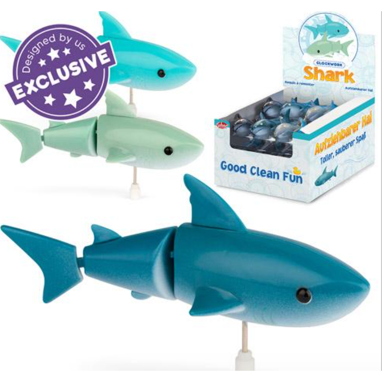 One For Fun Wind Up Shark-One For Fun-Little Giant Kidz