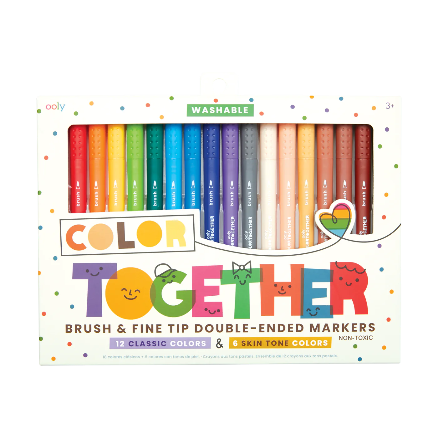 Ooly Color Together Markers - Set of 18-OOLY-Little Giant Kidz