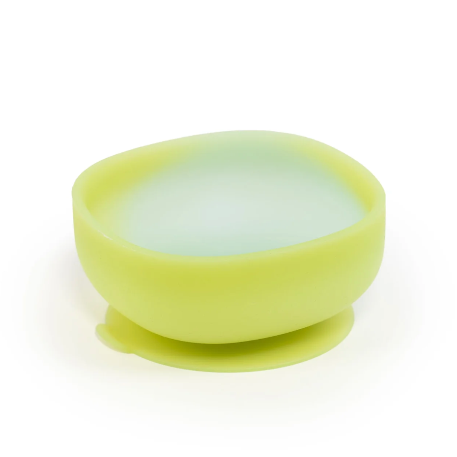 Paperclip - Color Changing Suction Bowl - Aurora Green & Cloud Blue-Paperclip-Little Giant Kidz