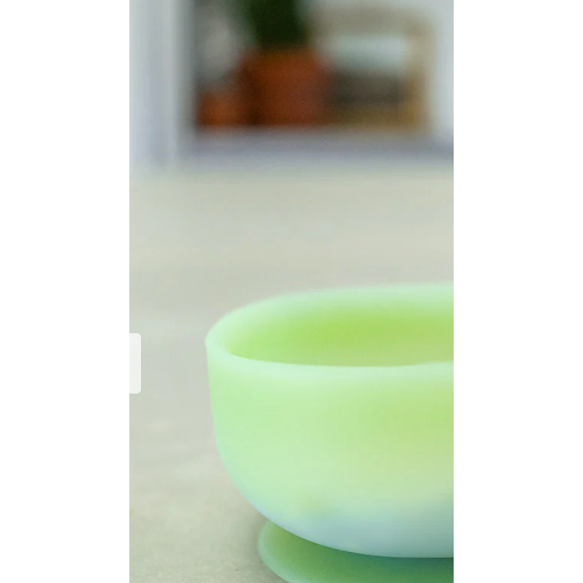 Paperclip - Color Changing Suction Bowl - Aurora Green & Cloud Blue-Paperclip-Little Giant Kidz