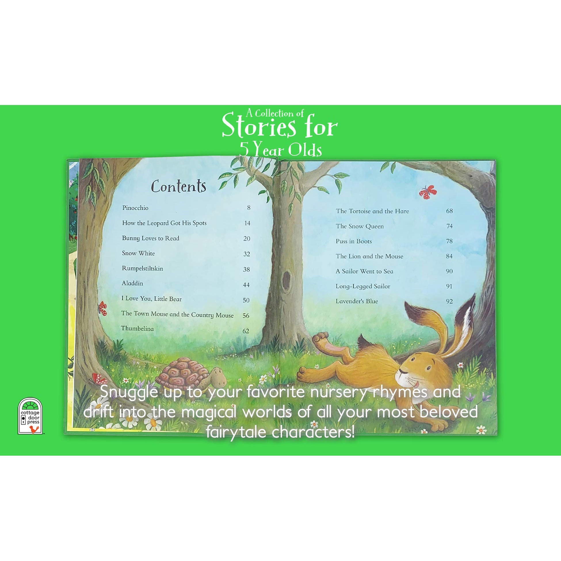 Parragon Books: A Collection of Stories for 5-Year-Olds (Hardcover Book)-COTTAGE DOOR PRESS-Little Giant Kidz