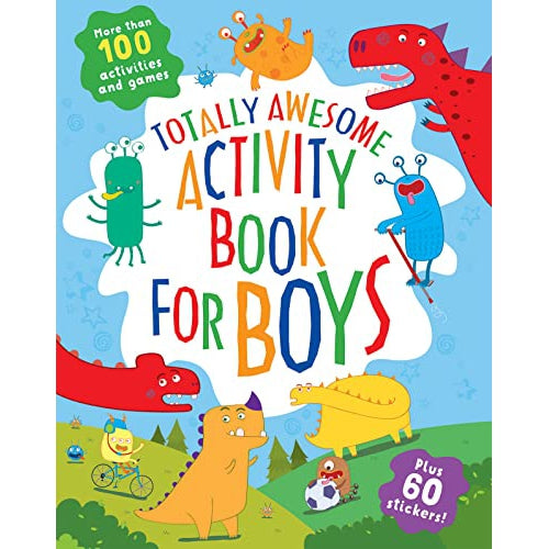 Parragon Books: Totally Awesome Activity Book for Boys Ages 4 to 8-COTTAGE DOOR PRESS-Little Giant Kidz
