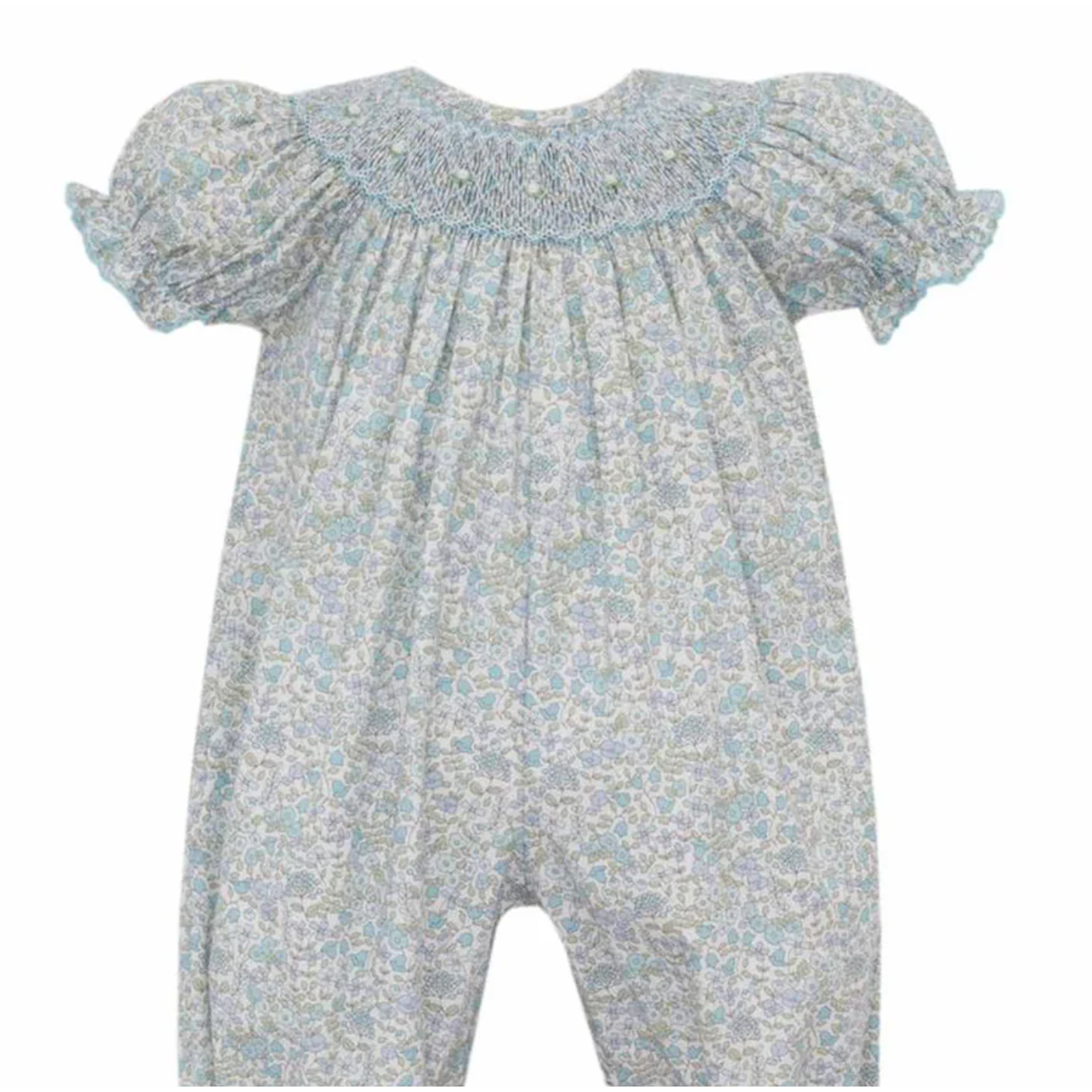 Petit Bebe Andrea Liberty Bishop Romper-PETIT BEBE-Little Giant Kidz