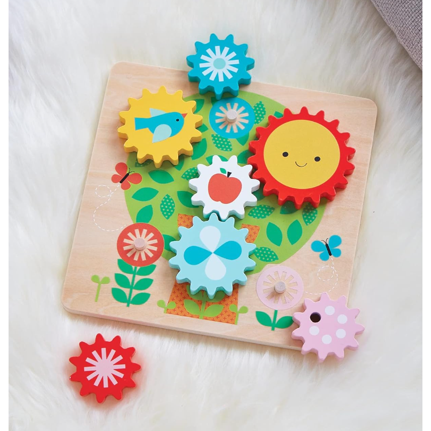 Petit Collage Wood Twist Puzzle Busy Tree-Petit Collage-Little Giant Kidz