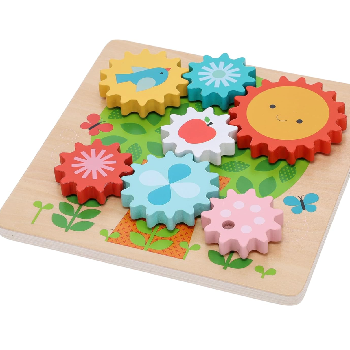Petit Collage Wood Twist Puzzle Busy Tree-Petit Collage-Little Giant Kidz