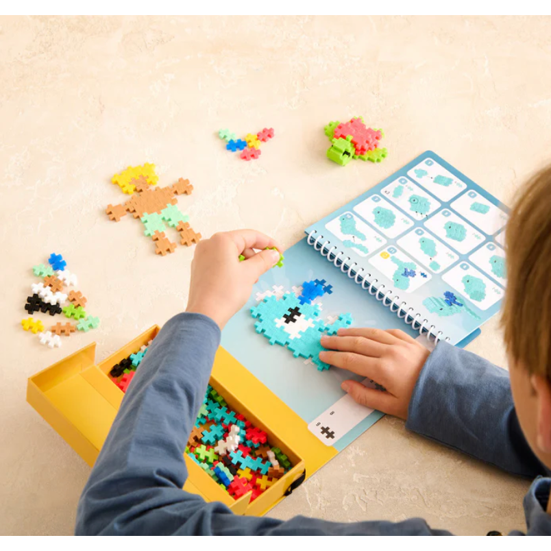Plus Plus Puzzle By Number® Activity Pad - Ocean-PLUS PLUS-Little Giant Kidz