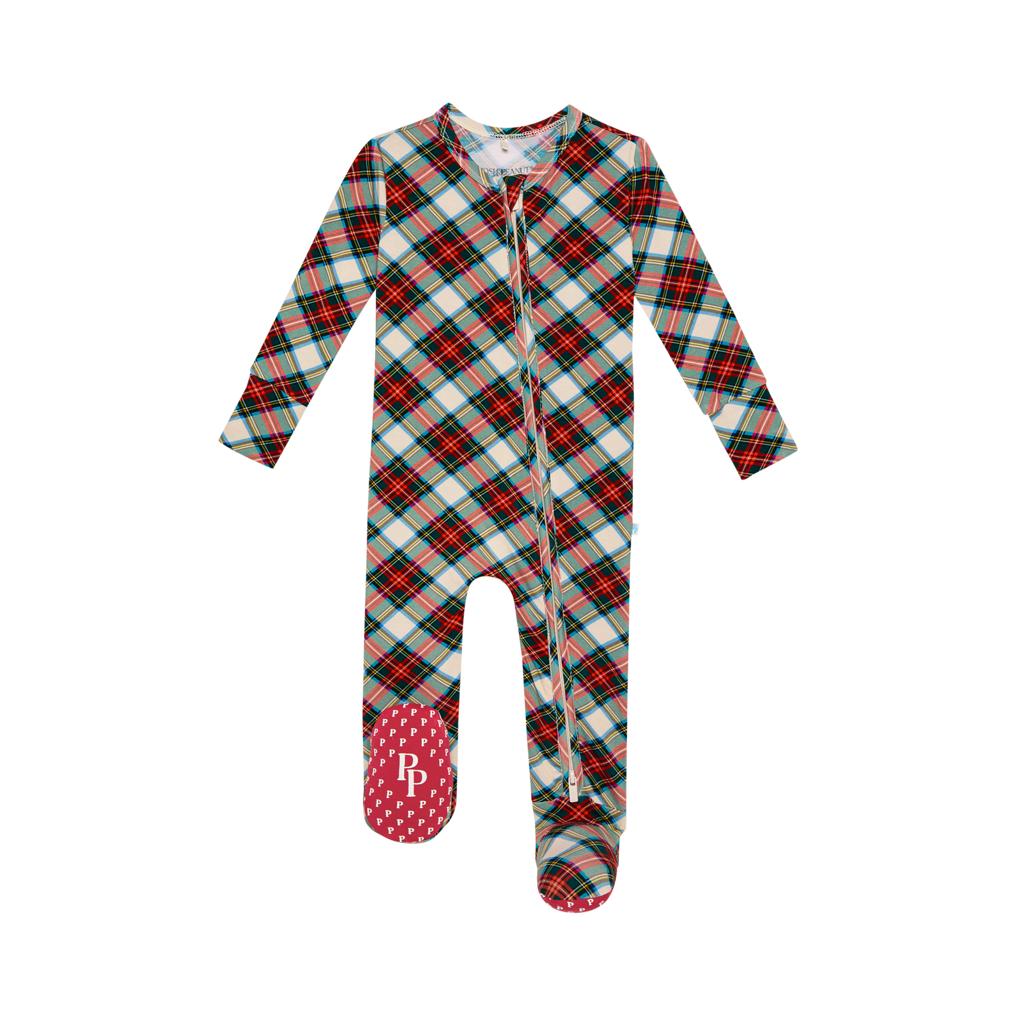 Posh Peanut Marqui Footie Zippered One Piece-POSH PEANUT-Little Giant Kidz