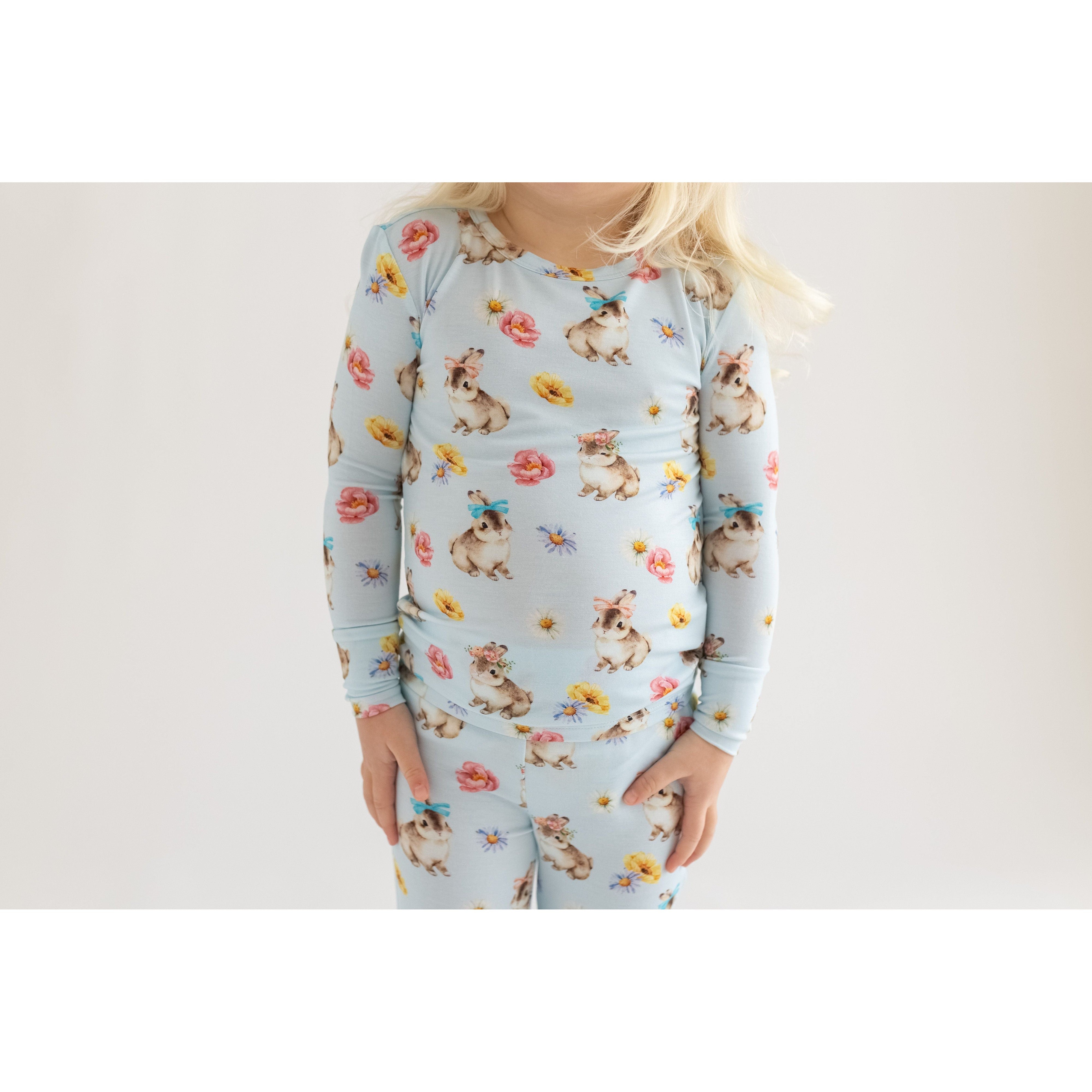 Posh Peanut Tinsley Jane Long Sleeve Basic Pajama Set-Posh Peanut-Little Giant Kidz