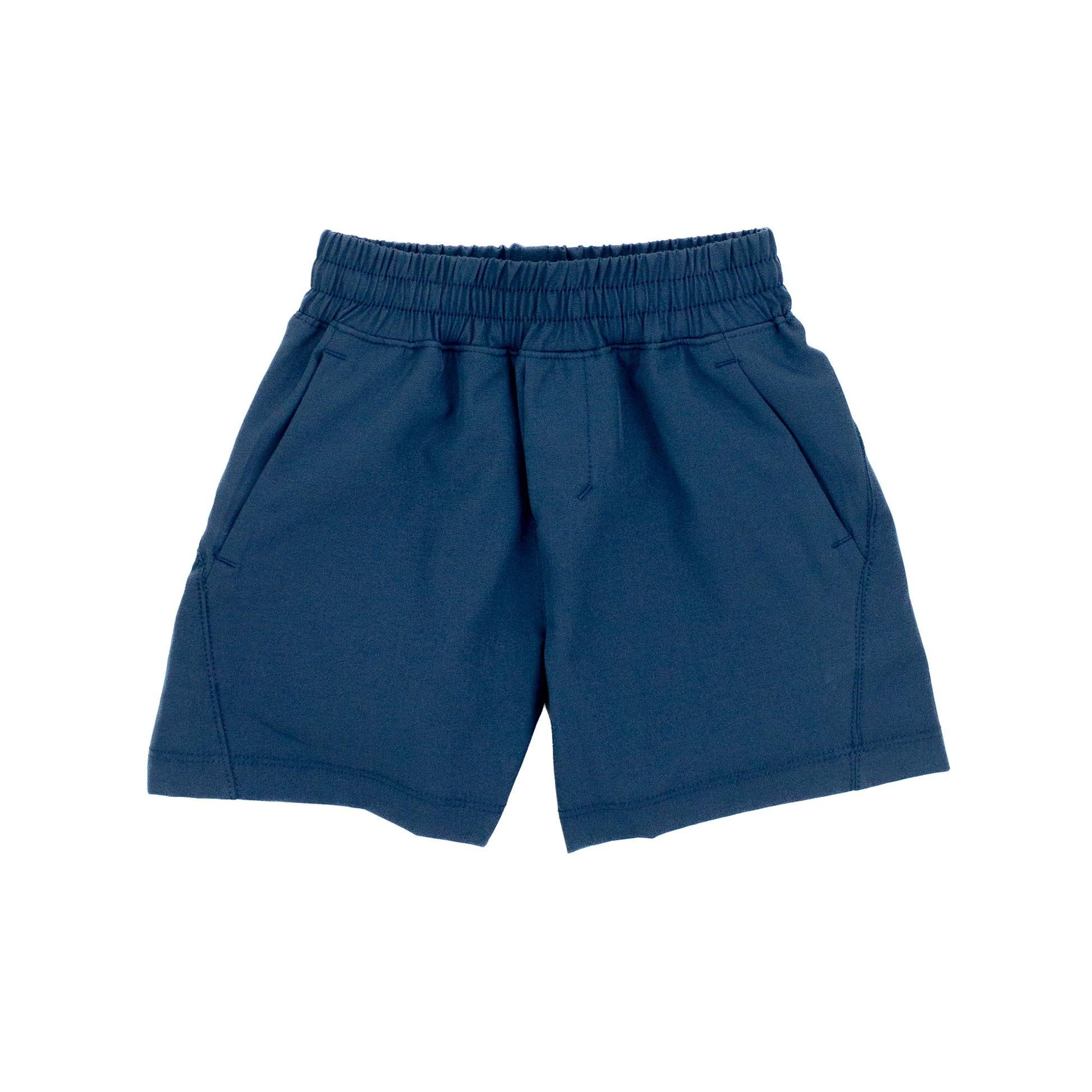 Properly Tied Boys Court Short- Slate Blue-Properly Tied-Little Giant Kidz