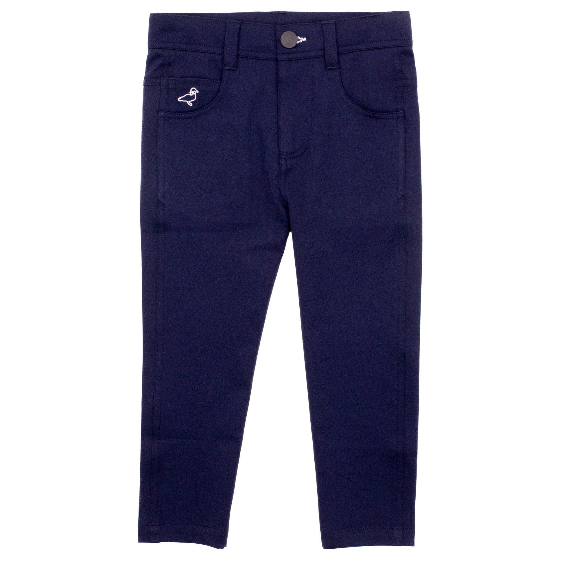 Properly Tied Boys Fairway Performance Pants- Navy-Properly Tied-Little Giant Kidz