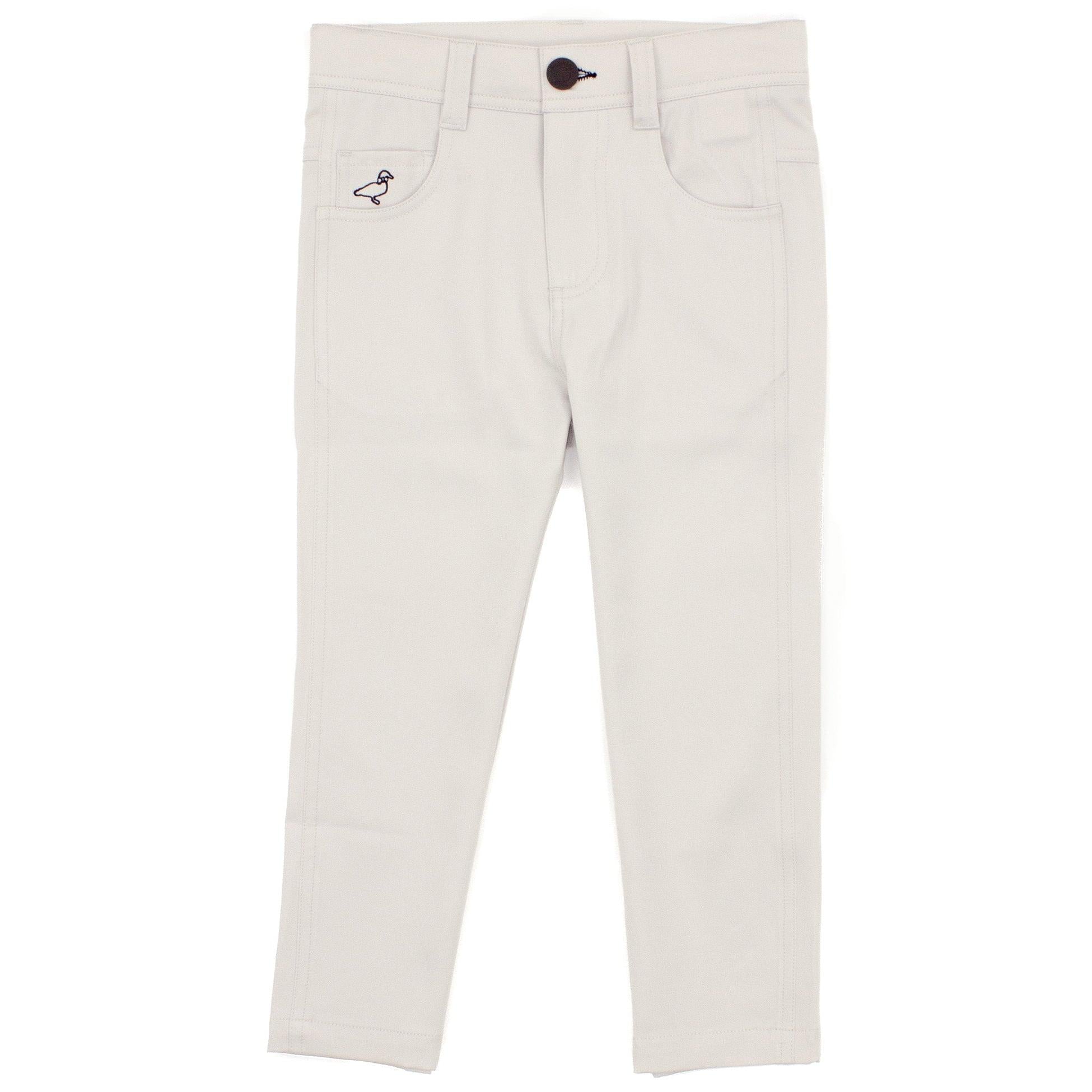 Properly Tied Boys Fairway Performance Pants- Sand-Properly Tied-Little Giant Kidz