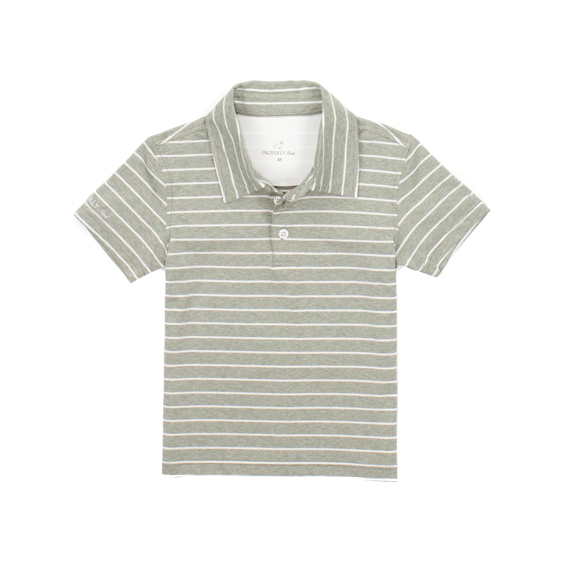 Properly Tied Boys Starboard Polo-Live Oak-Properly Tied-Little Giant Kidz
