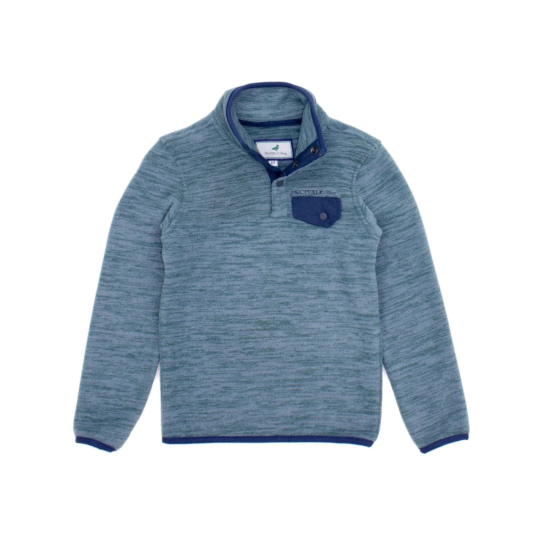 Properly Tied Nova Pullover Stone Blue-Properly Tied-Little Giant Kidz