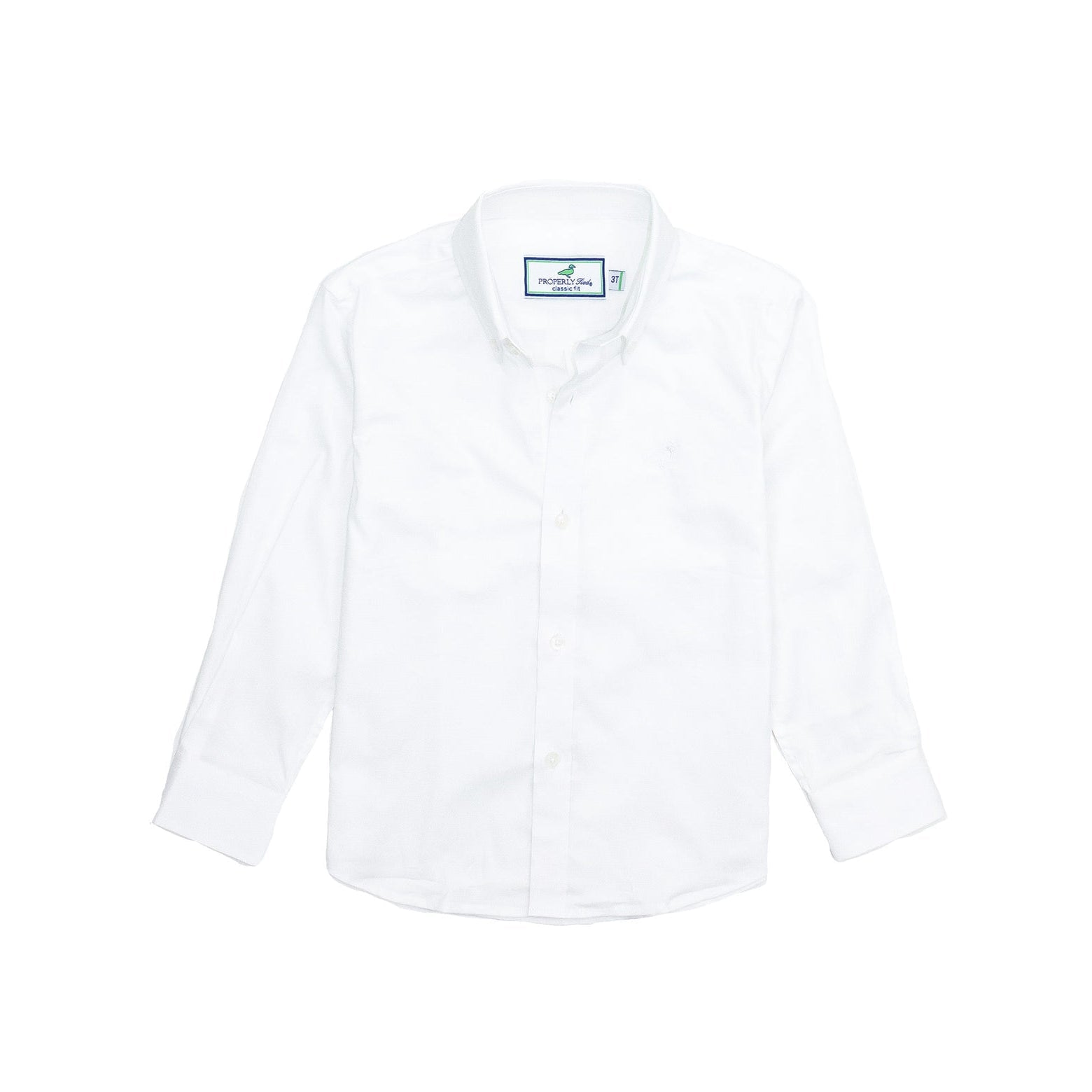 Properly Tied Park Avenue Dress Shirt - White-Properly Tied-Little Giant Kidz