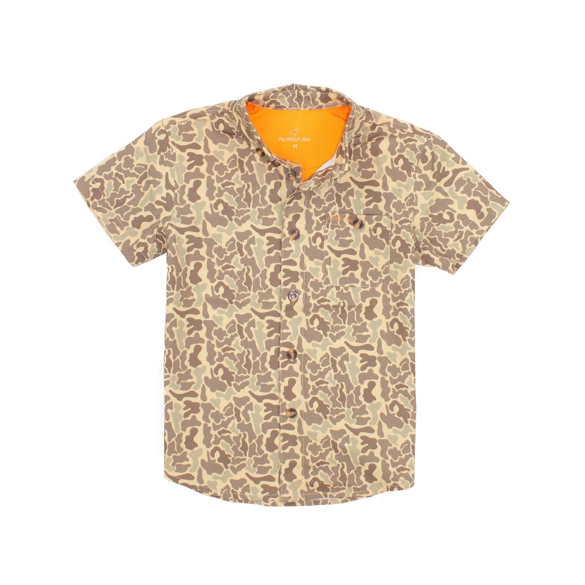 Properly Tied Sportsman Field Shirt-Properly Tied-Little Giant Kidz