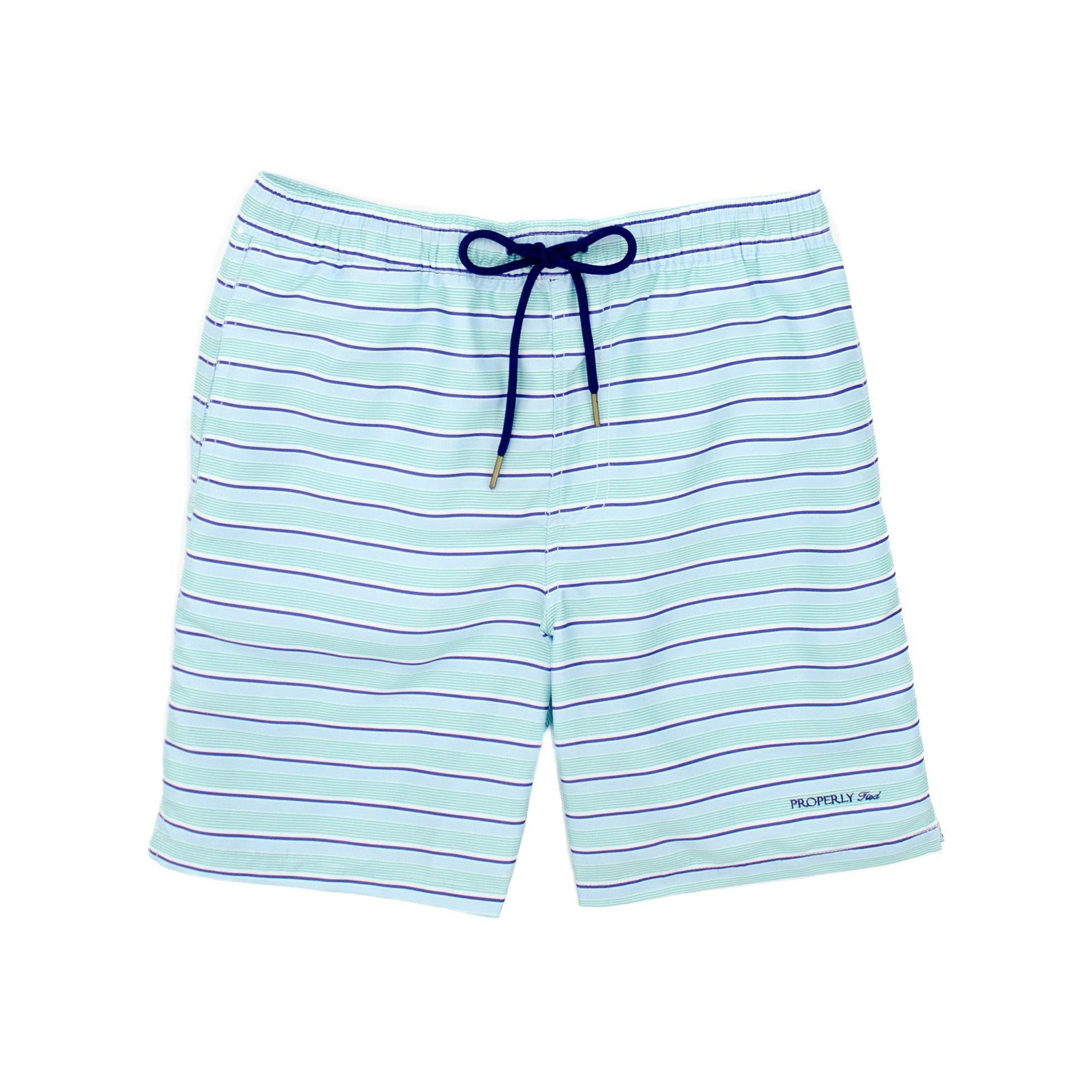 Properly Tied Boys Riviera Swim Trunks - Miami main image 0