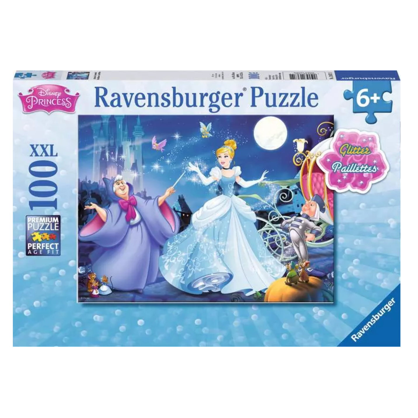 Ravensburger- Children’s Jigsaw Puzzle Adorable Cinderella - 100 Pieces Puzzle-RAVENSBURGER-Little Giant Kidz