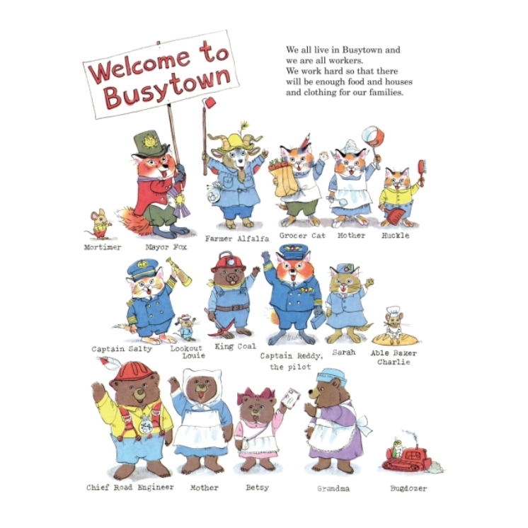 Richard Scarry's What Do People Do All Day?-PENGUIN RANDOM HOUSE-Little Giant Kidz