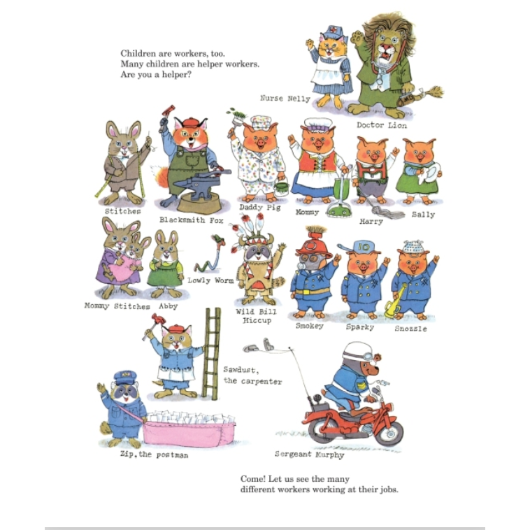 Richard Scarry's What Do People Do All Day?-PENGUIN RANDOM HOUSE-Little Giant Kidz