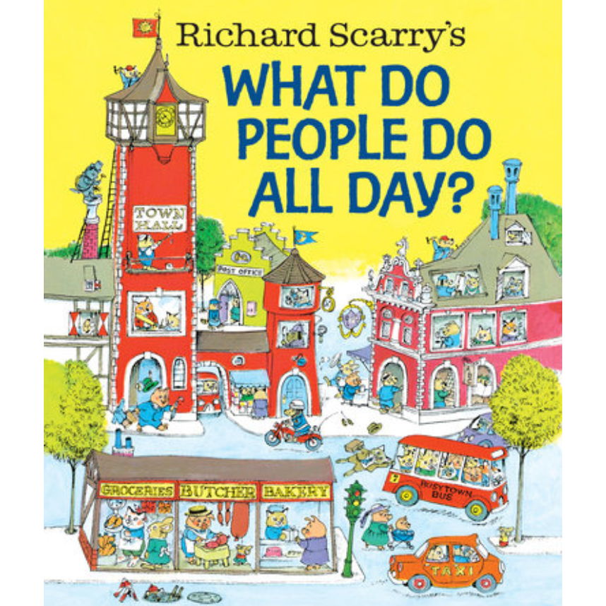 Richard Scarry's What Do People Do All Day?-PENGUIN RANDOM HOUSE-Little Giant Kidz