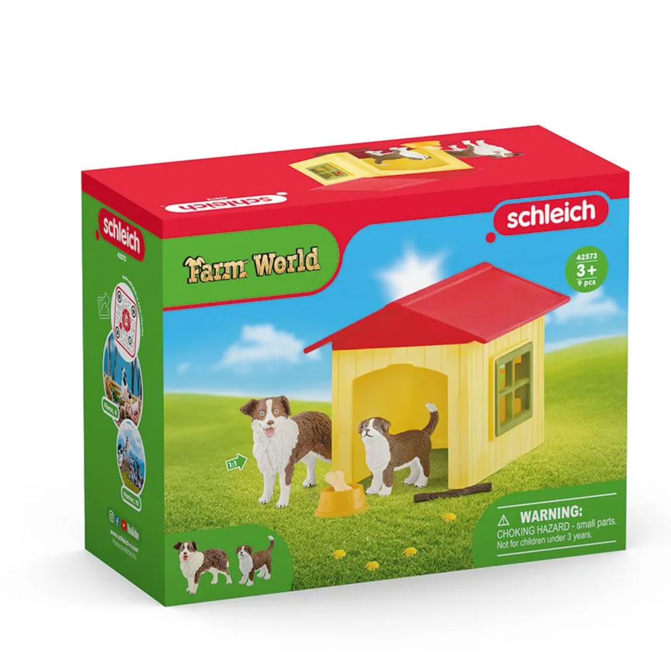 Schleich Farm World: Friendly Dog House-SCHLEICH-Little Giant Kidz