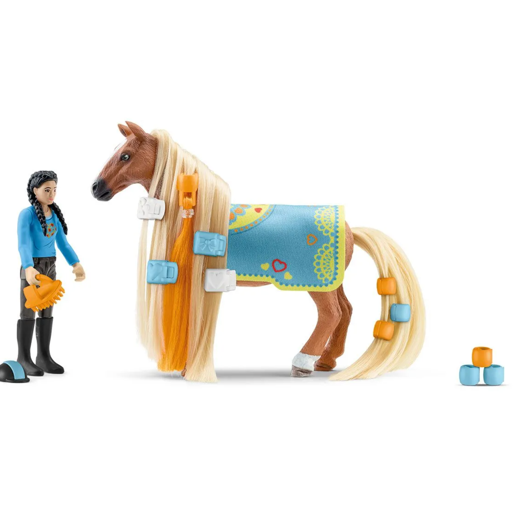 Schleich Horse Club Horse Box Tori And Princess Figure Multicolor