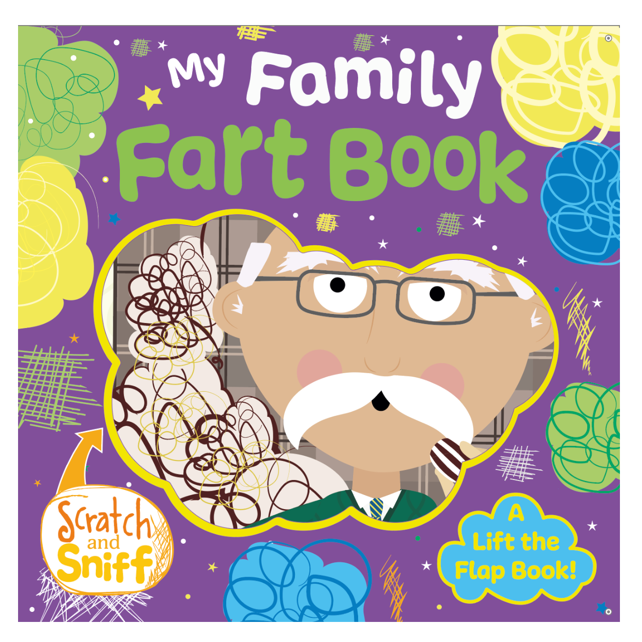 Scratch ‘n’ Sniff Fart Book! Family-Buddy & Barney-Little Giant Kidz