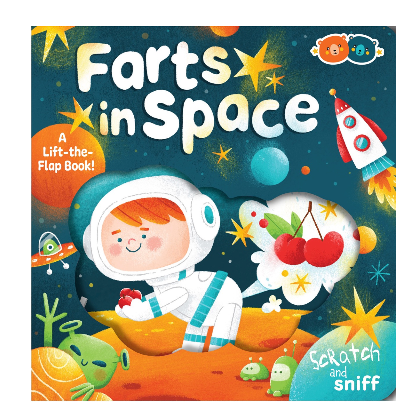Scratch ‘n’ Sniff Fart Book! Farts in Space-Buddy & Barney-Little Giant Kidz