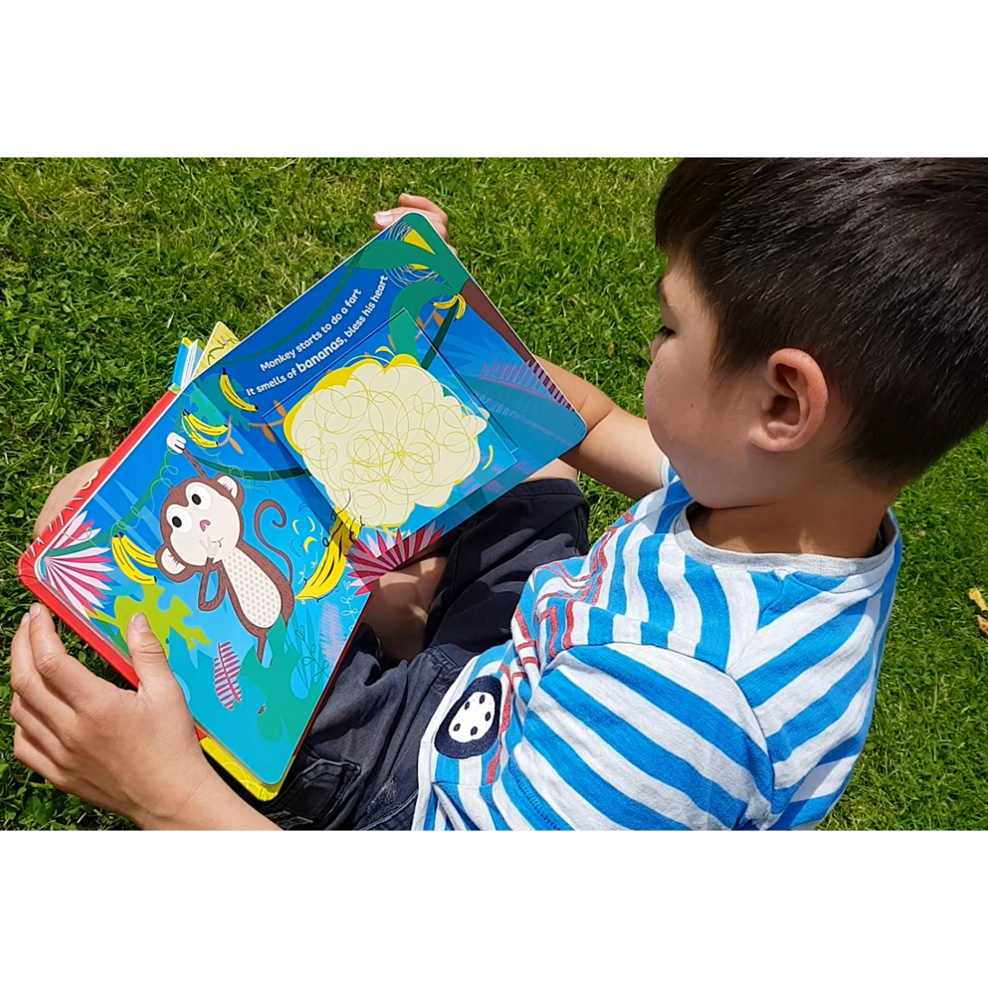 Scratch ‘n’ Sniff Fart Book! Unicorn-Buddy & Barney-Little Giant Kidz