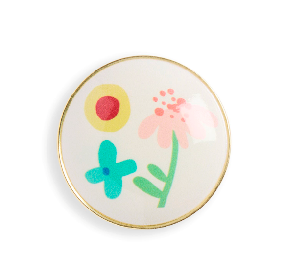 Demdaco Magnetic Frame Charm - Summer Flower